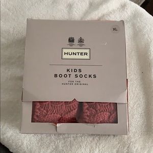 Hunter kids boot socks